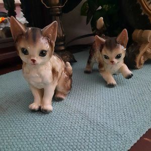 LEFTON CAT FIGURINES